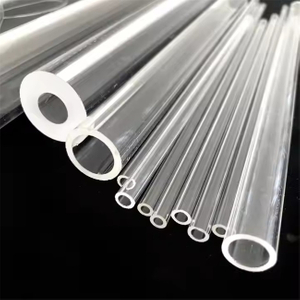 Quarzkapillarrohr transparenter Quarzrohr mit großem Durchmesser