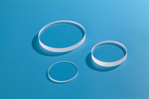 Round Transparent Fused Silica Quartz Plate 