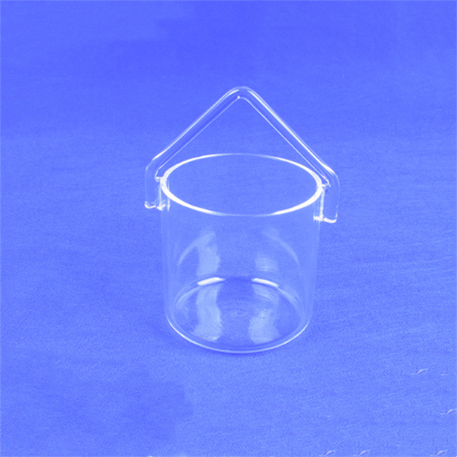 Misurino da laboratorio con bicchiere al quarzo