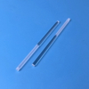 Tige de quartz capillaire semi-polie sur mesure