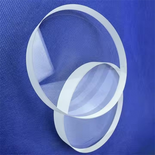 Fen&ecirc;tre d'observation circulaire de quartz enti&egrave;rement polie du diam&egrave;tre 10-900mm