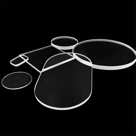 Placa de s&iacute;lica fundida de 10-600 mm de di&acirc;metro