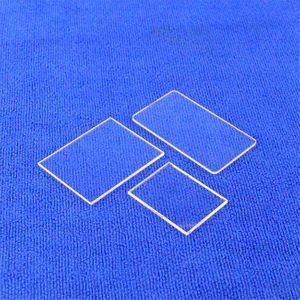 Folha de vidro de quartzo para c&acirc;mera de alta transmit&acirc;ncia