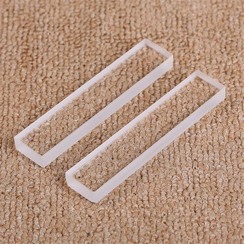 Transparante gesmolten corrosiebestendige kwartsplaat