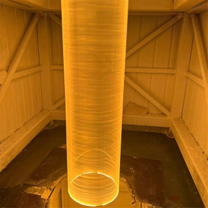 Tube de quartz de four de traitement &agrave; haute temp&eacute;rature