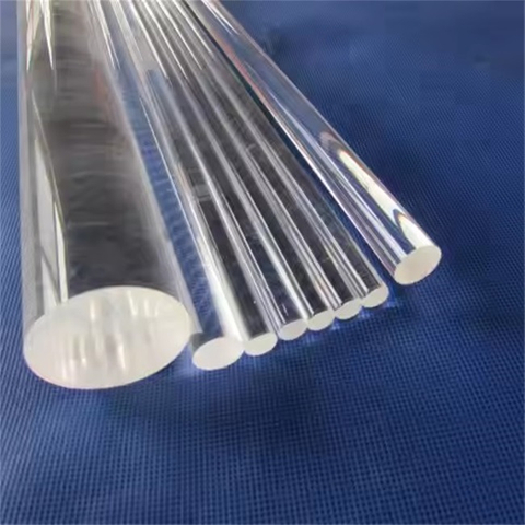 Rod optique de silice fondue de 1200 degr&eacute;s de grande puret&eacute;