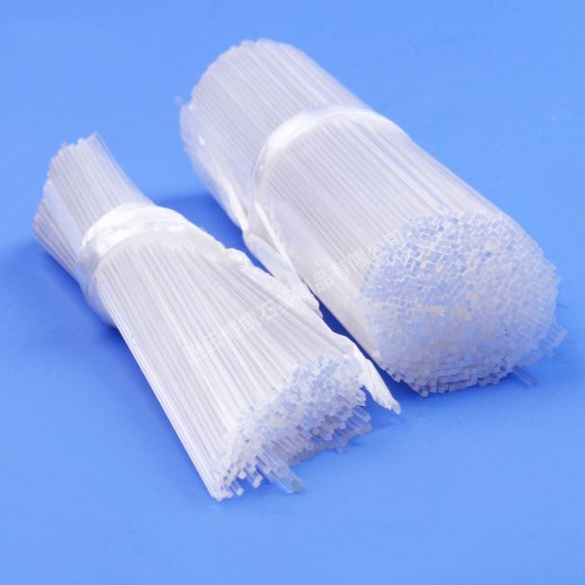 Tube de quartz capillaire transparent de 10 mm de diam&egrave;tre