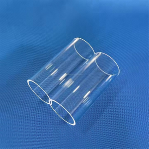 Tubo in vetro di silice fusa ad alta purezza da 3-600 mm