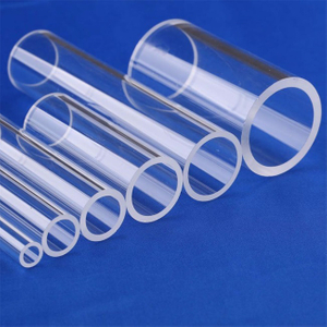 Tube en verre de quartz semi-conducteur &agrave; haute transmission personnalis&eacute;