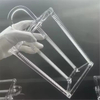 Bateau &agrave; quartz polyvalent transparent de laboratoire de 2 &agrave; 8 pouces
