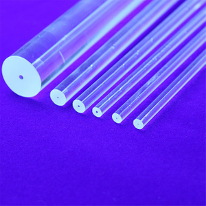 Толстостенная армированная кварцевая трубка