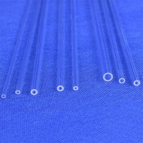 Durchmesser: 0,5–20 mm, transparente Quarzglaskapillare