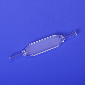 Cubeta de cuarzo UV con ventana pulida