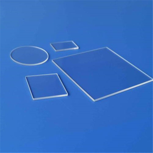 Hoge doorlaatbaarheid spectrometer kwartsglasplaat