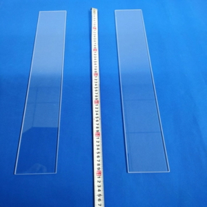 Lastra di vetro al quarzo di grandi dimensioni con spessore da 0,5 mm a 30 mm