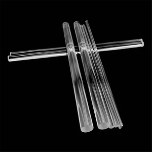 Di&acirc;metro externo 5-600mm Quartzo cil&iacute;ndrico s&oacute;lido Rod