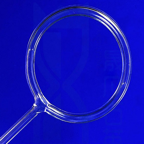 Anneau en verre de quartz transparent OD3-300 mm