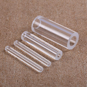 半導体用のカスタムクォーツガラスチューブ 