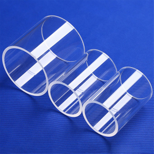 Tube de quartz haute temp&eacute;rature 1250 ℃