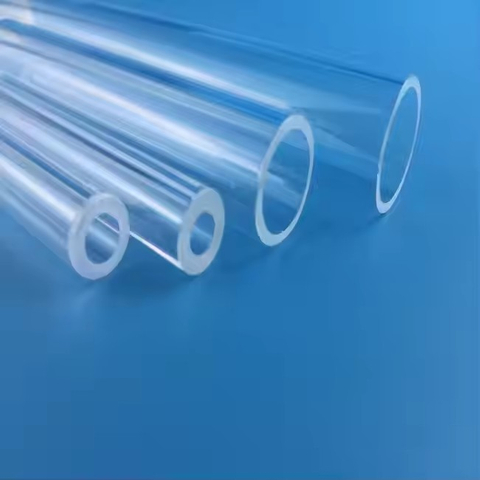 Tube de quartz semi-conducteur de haute puret&eacute; de 1 &agrave; 50 mm