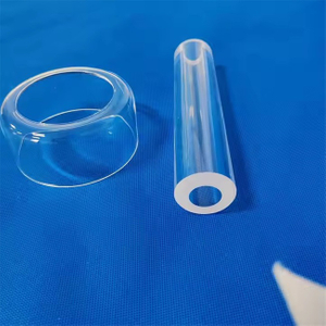 Tubo de quartzo com espessura de parede de 0,5-5 mm