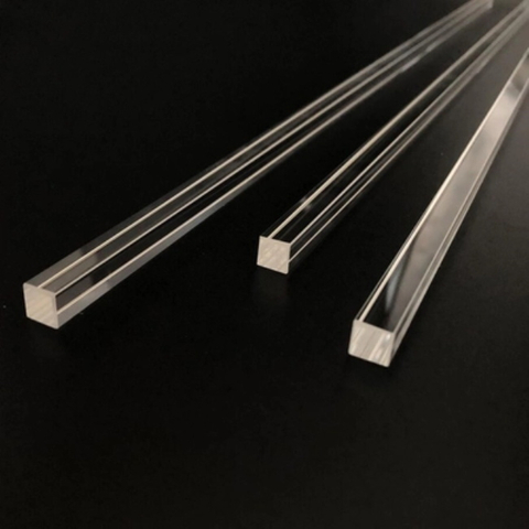 Kundenspezifischer quadratischer massiver Kapillarquarzstab