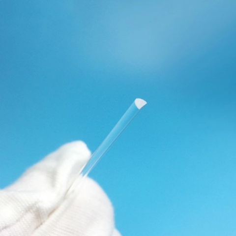 Semicondutor quimicamente curado haste de quartzo semicircular