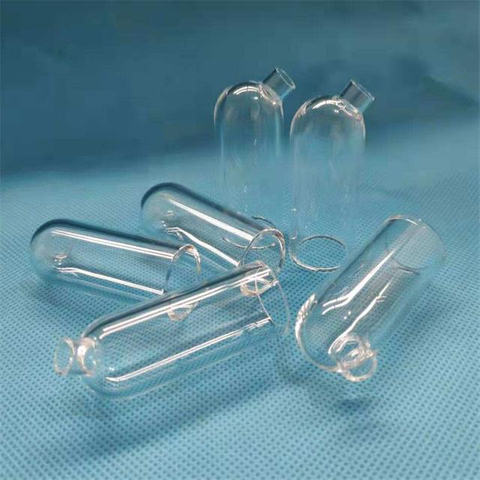  Tubo de quartzo personalizado de alta pureza para laboratório