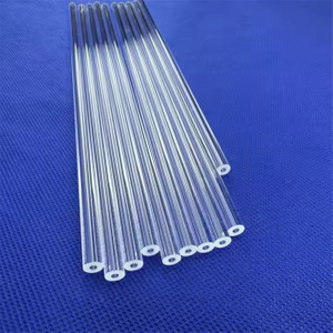 Tube de quartz transparent de four &agrave; tube du diam&egrave;tre ext&eacute;rieur 1-900mm