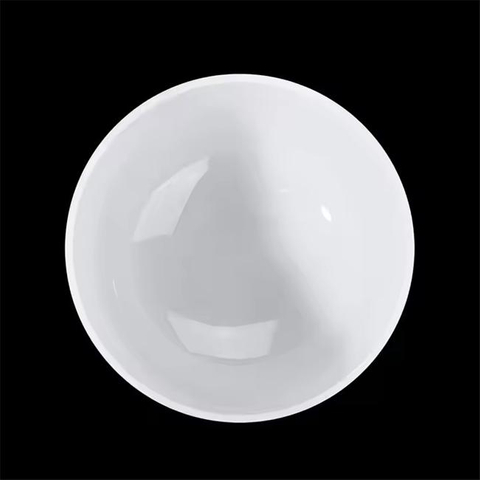 Crisol de cuarzo blanco lechoso de alta pureza