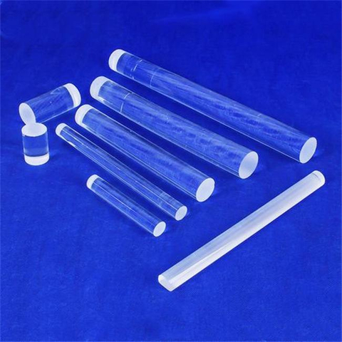 Asta di quarzo per contenitore sperimentale ad alta temperatura da 3-800 mm