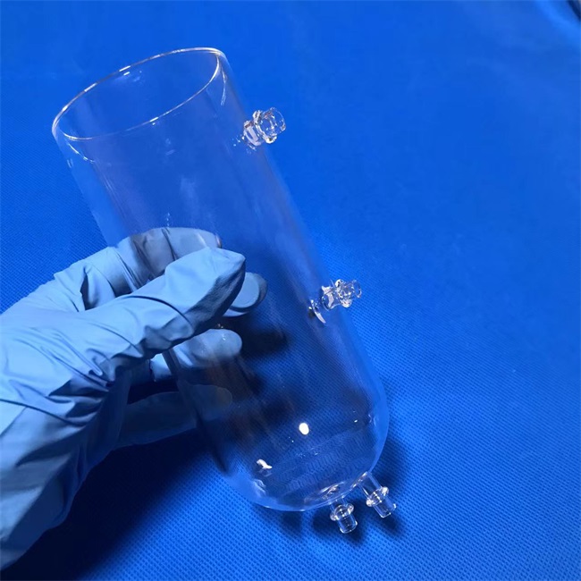 Aangepaste laboratoriumkwartscondensor